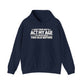 Graphic Print Hooded Sweatshirt - POD0034 image