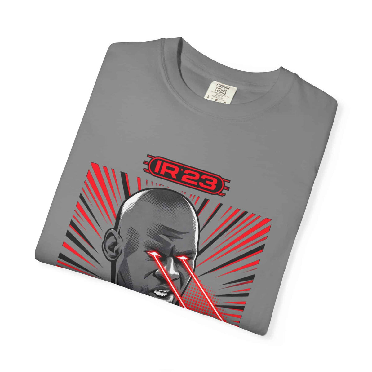 Graphic Print Unisex Garment-Dyed T-shirt - POD0032 image 42