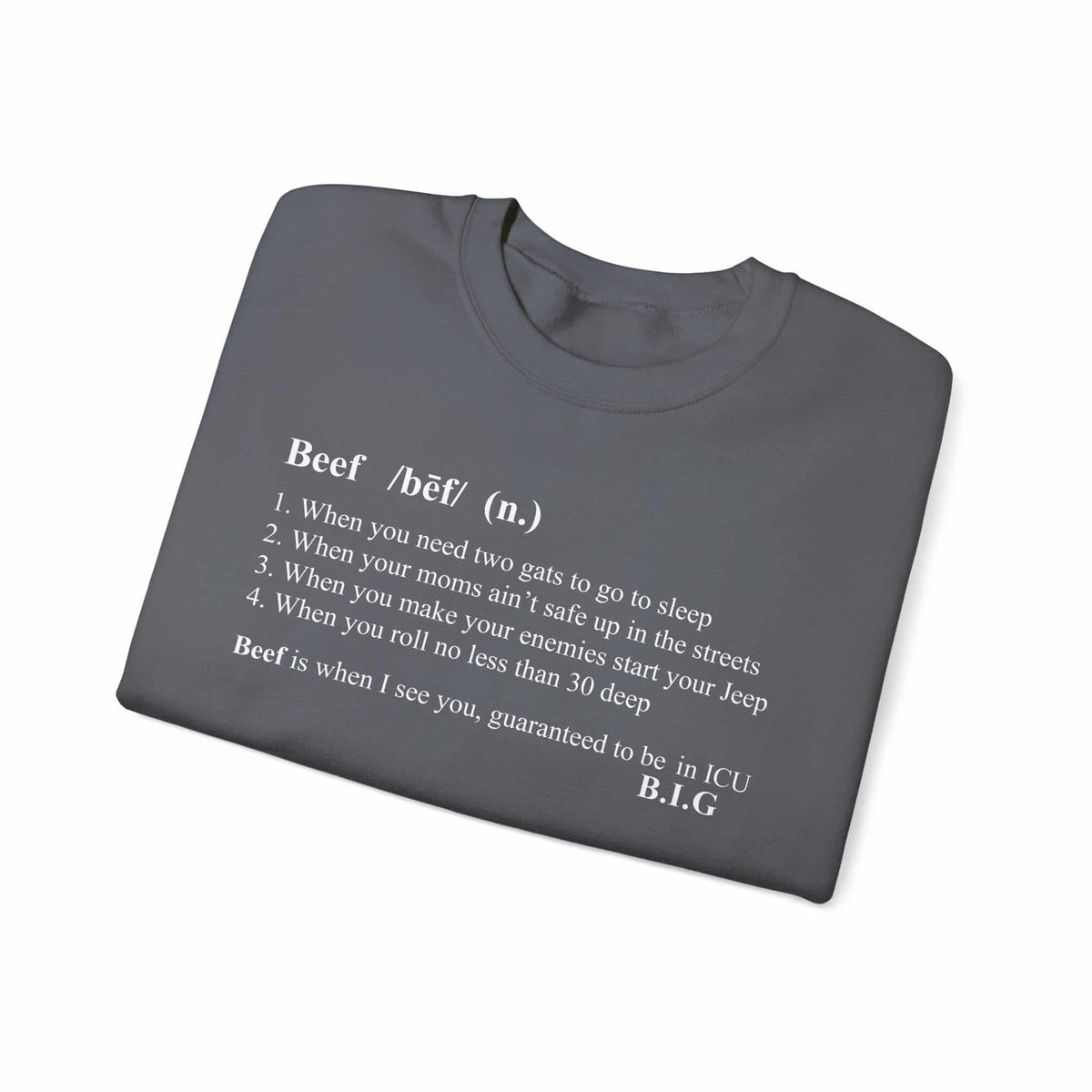 Beef Definition Crewneck Sweatshirt image 30