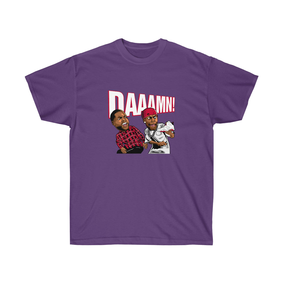 Friday Damn Men T-Shirt - Purple, 3XL image