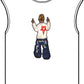 Rebel Attitude Unisex Garment-Dyed Muscle Tee image 0