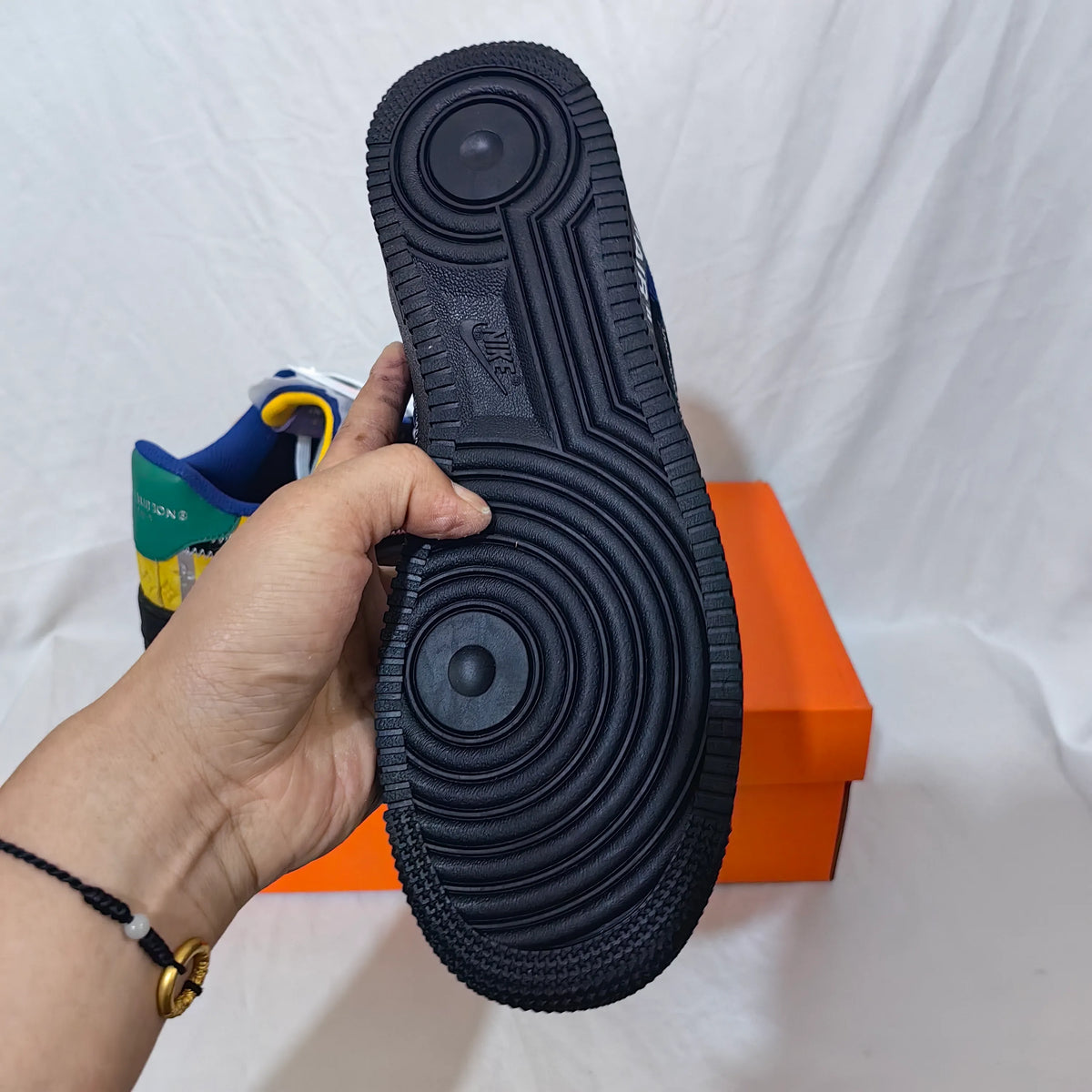 LV x AF 1 Low "Multi-Color Patchwork" Shoes Sneakers - nk0005327 image 8