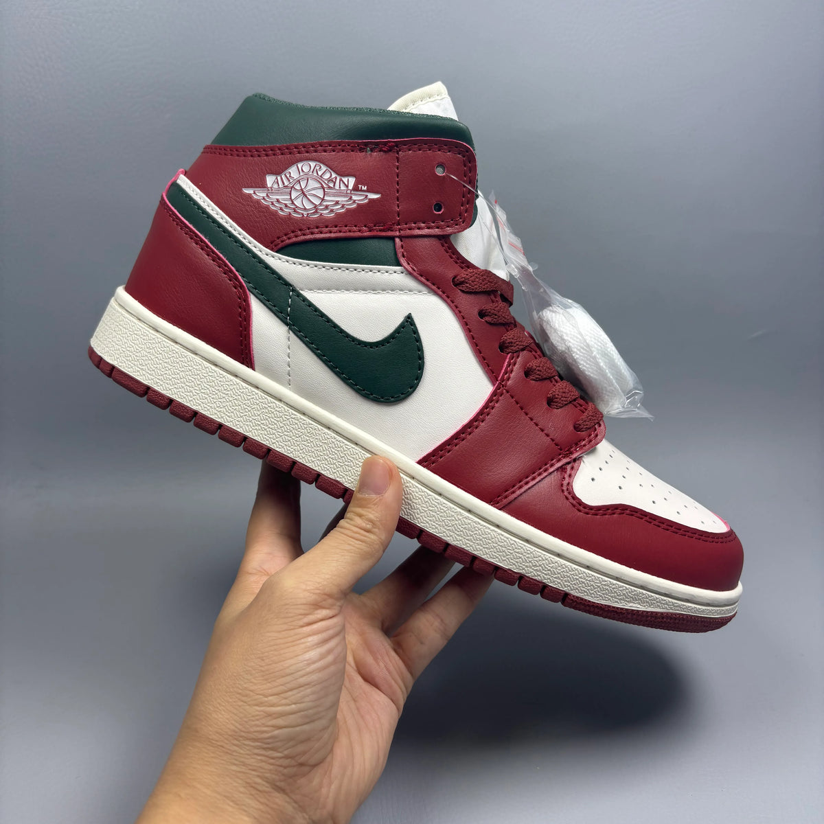 AJ 1 Mid "Redstone / Midnight Green" (2026) Shoes Sneakers – nk0005314 image 3