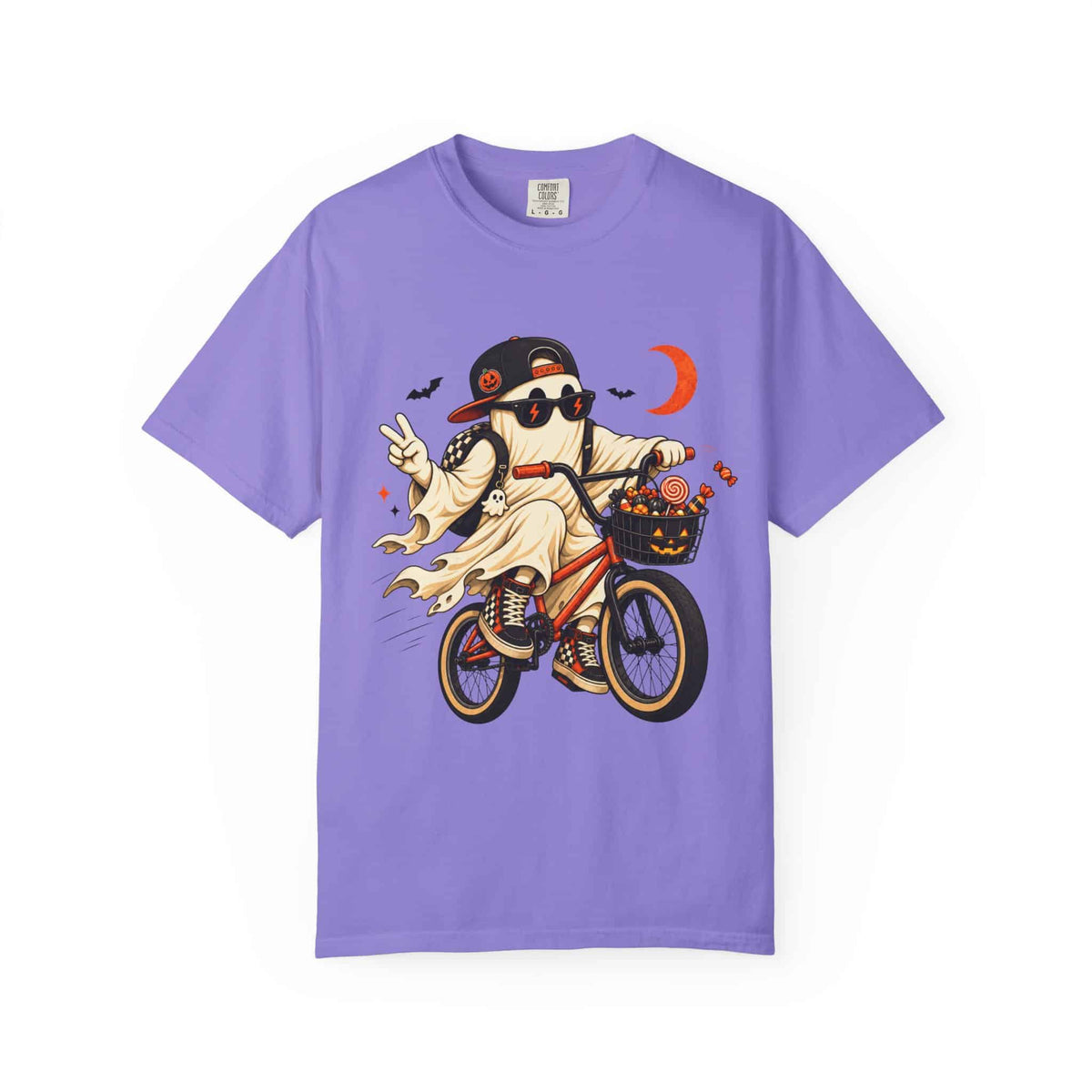 Gangster Mask Unisex Garment-Dyed T-shirt image 49