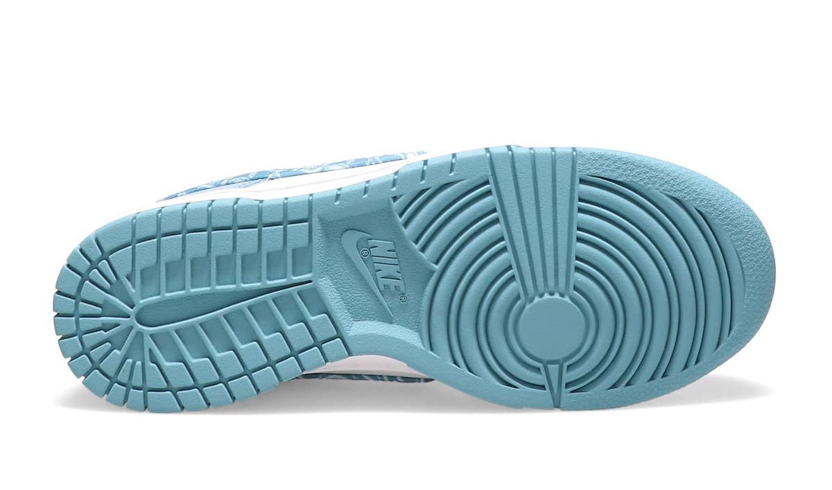 Nike Dunk Low Essential Blue Paisley Shoes Sneakers - nk0001868 image 3