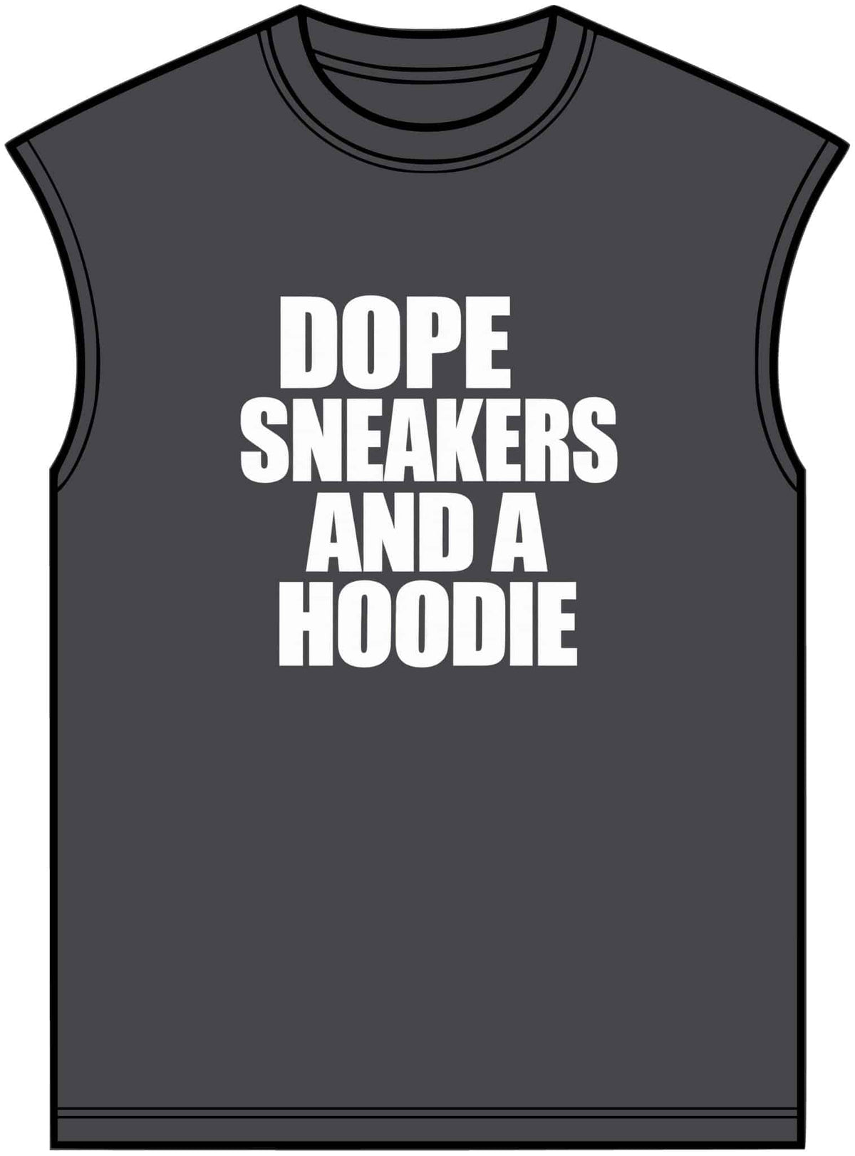 Graphic Print Unisex Garment-Dyed Muscle Tee – POD0036 image 12