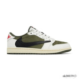 Travis Scott x AJ 1 Low Medium Olive Shoes Sneakers – nk0003913 image 0