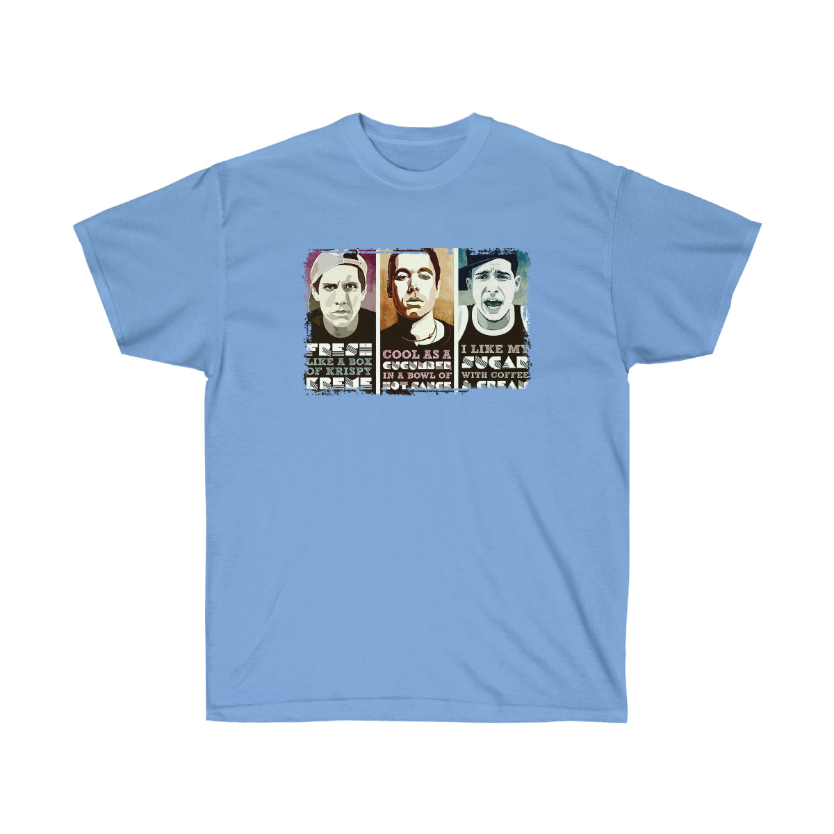 I Like My Sugar With Coffee Men T-Shirt - Carolina Blue, S image