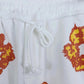 DT Set White & Orange Tee & Shorts – 142 – dt0000142