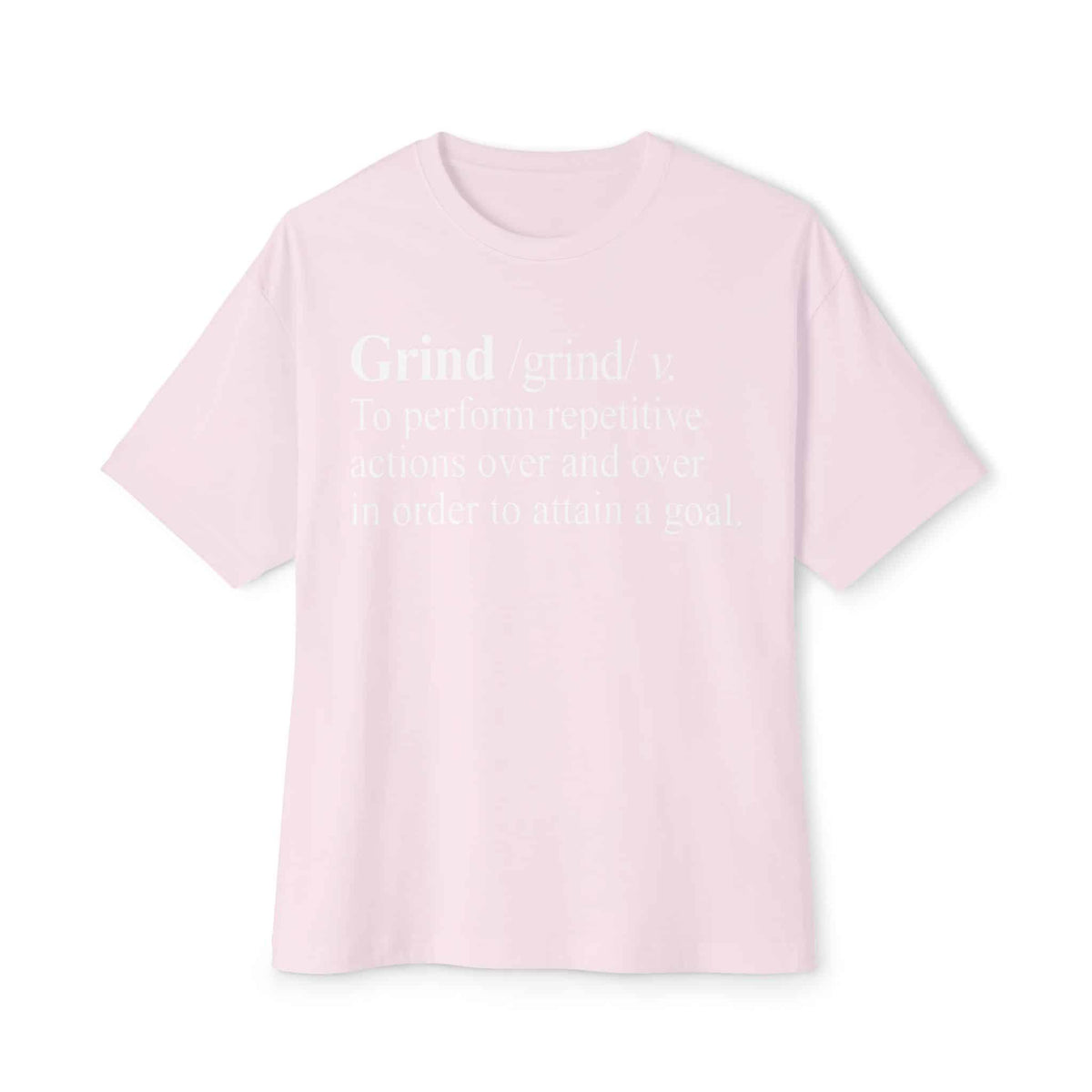 Lil Peep Unisex Oversized Boxy Tee - Soft Pink, L image