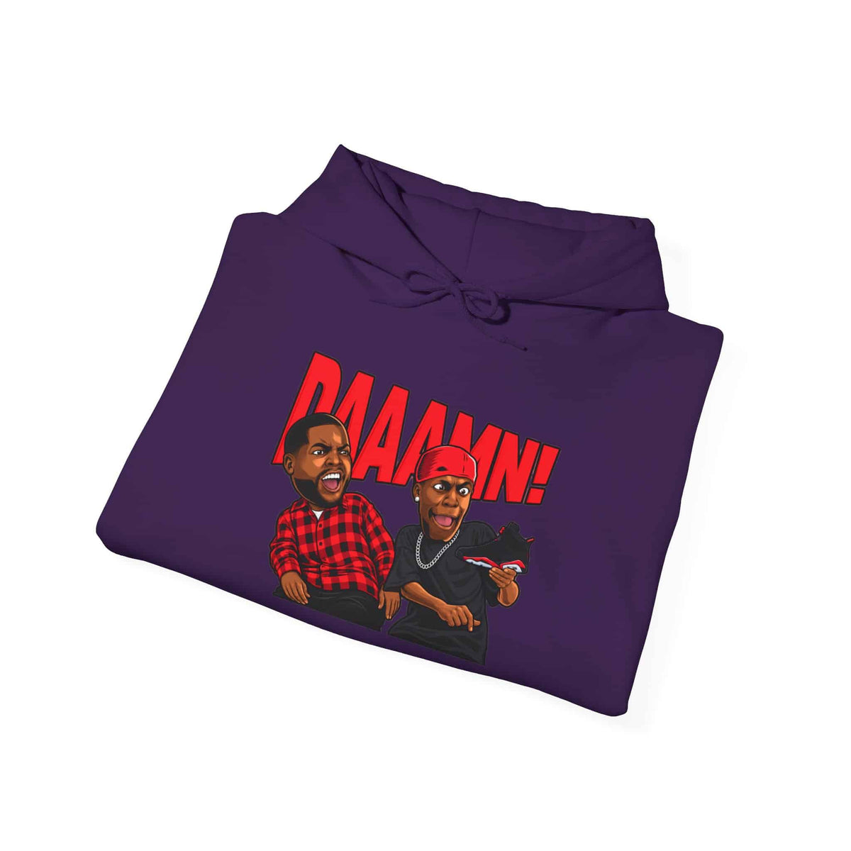 Graphic Print Hooded Sweatshirt - POD0035 image 51