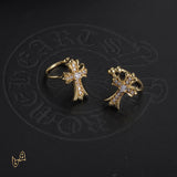 CH Cross Hoop Earrings - CH0165 image 0