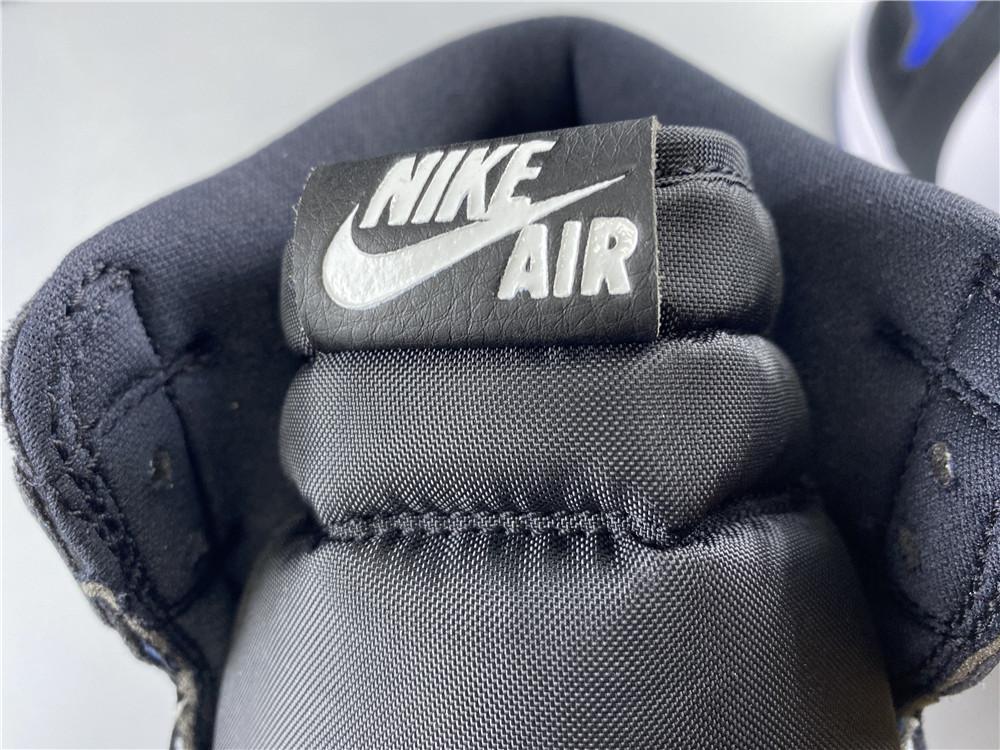 AJ 1 Retro High Black Game Royal Shoes Sneakers - nk0000685 image 13