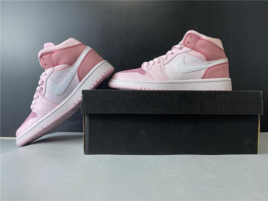 AJ 1 Mid Digital Pink (W) Shoes Sneakers - nk0000746 image 2