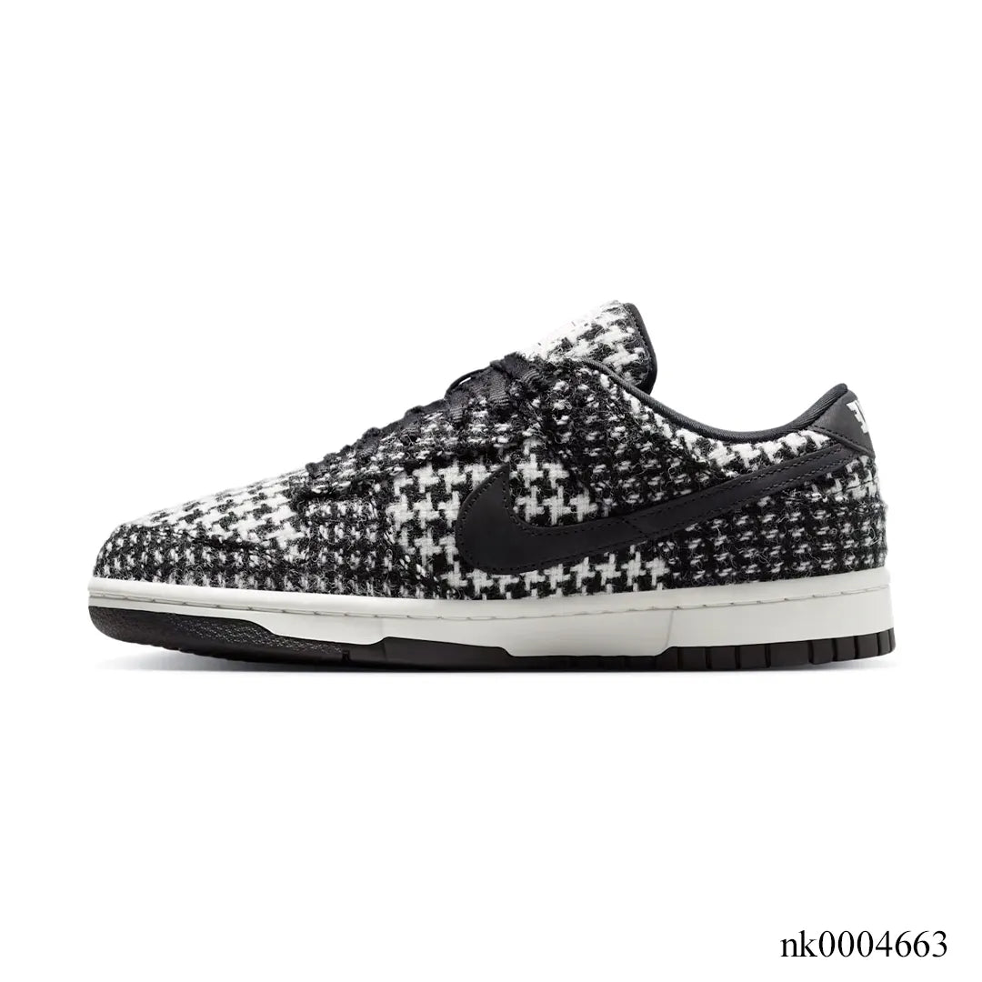 Harris Tweed x Dunk Low Black Phantom Shoes Sneakers - nk0004664 image 1