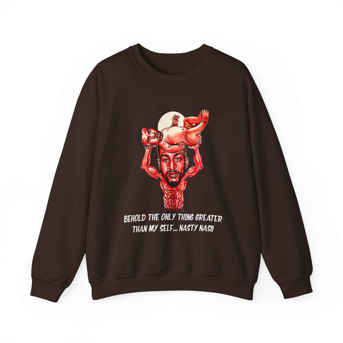 Nas The Last Word Crewneck Sweatshirt image 16