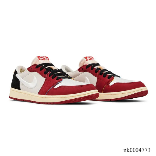Trophy Room x AJ 1 Low OG (White Swoosh) Shoes Sneakers – nk0004773 image 2