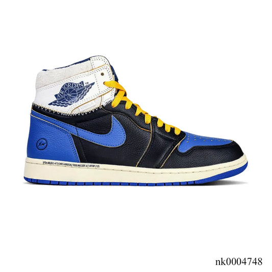 Fragment x Union LA x AJ 1 High OG Sport Royal Shoes Sneakers – nk0004748 image 0