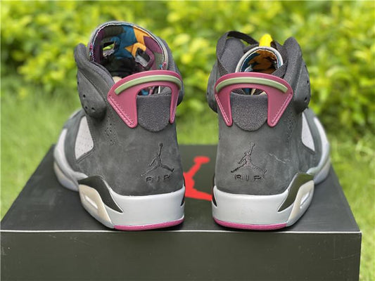 AJ 6 Bordeaux Shoes Sneakers - nk0001646 image 2