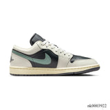 AJ 1 Low Jade Smoke Shoes Sneakers - nk0003922 image 0