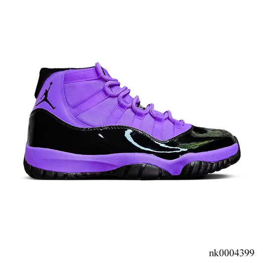 AJ 11 Black Purple Shoes Sneakers – nk0004399 image 0