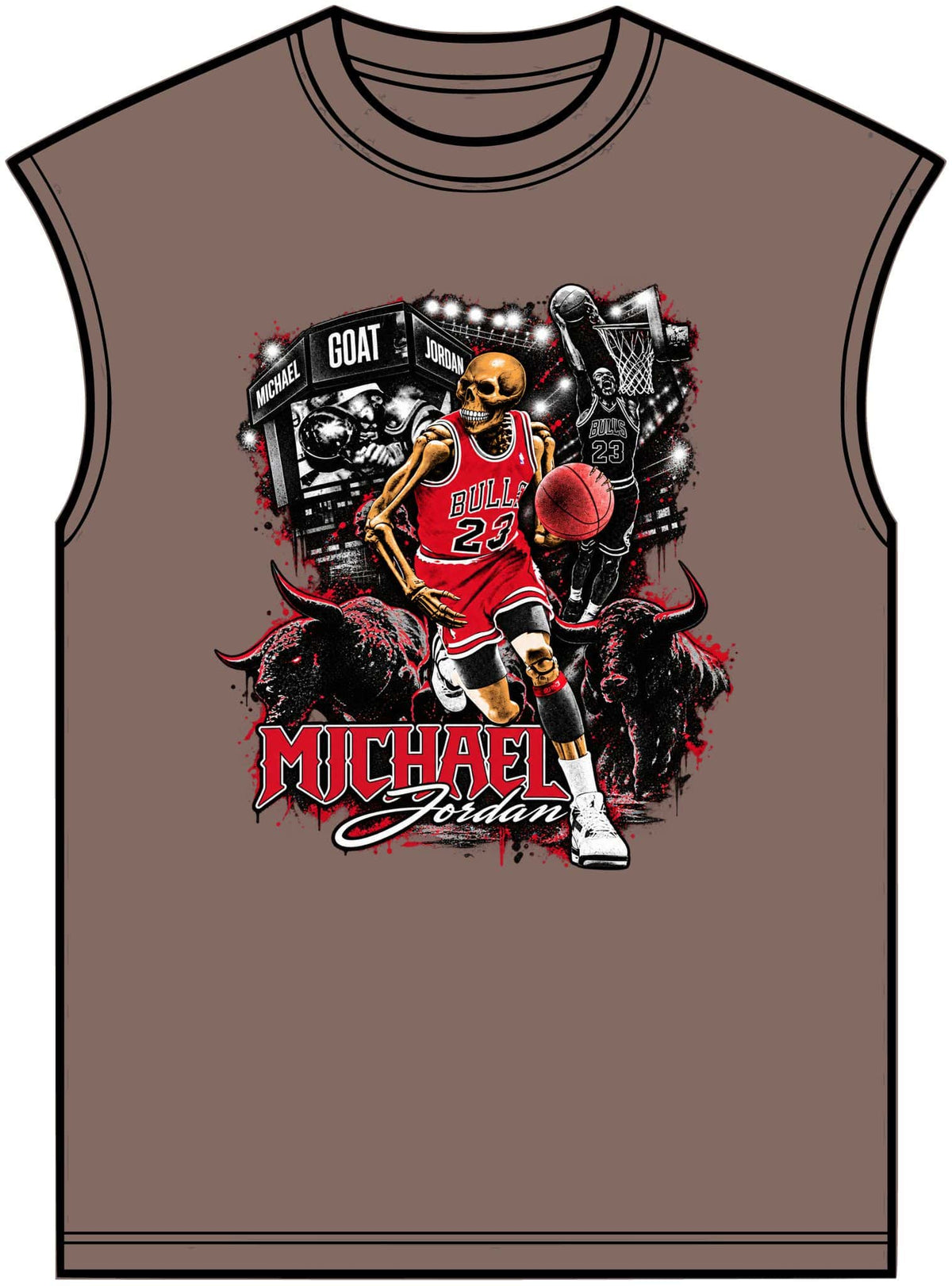Chicago Legend 23 Unisex Garment-Dyed Muscle Tee image 8