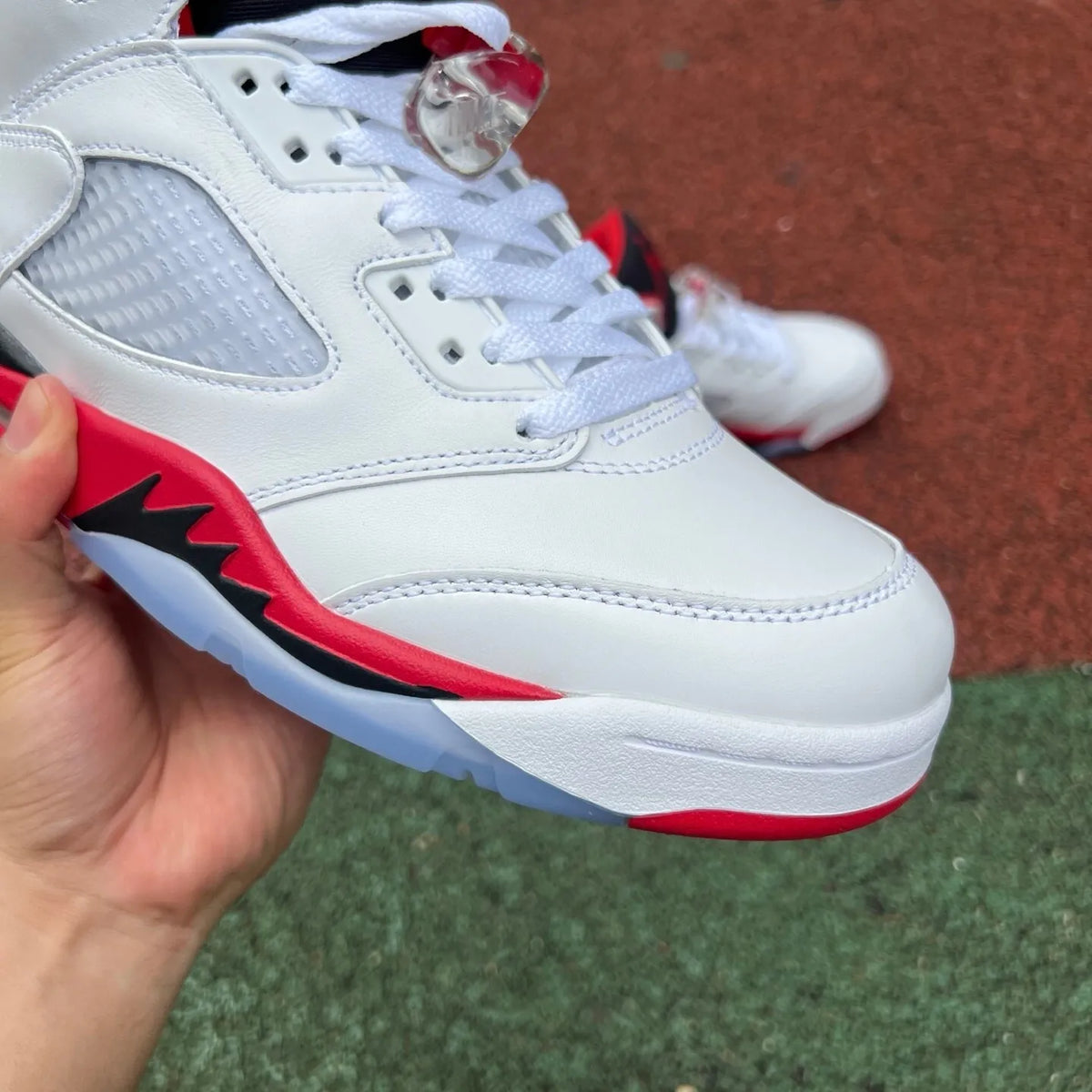 AJ 5 Fire Red 2025 Shoes Sneakers - nk0003962 image 7
