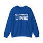 ALL_I_NEED_IS Crewneck Sweatshirt image