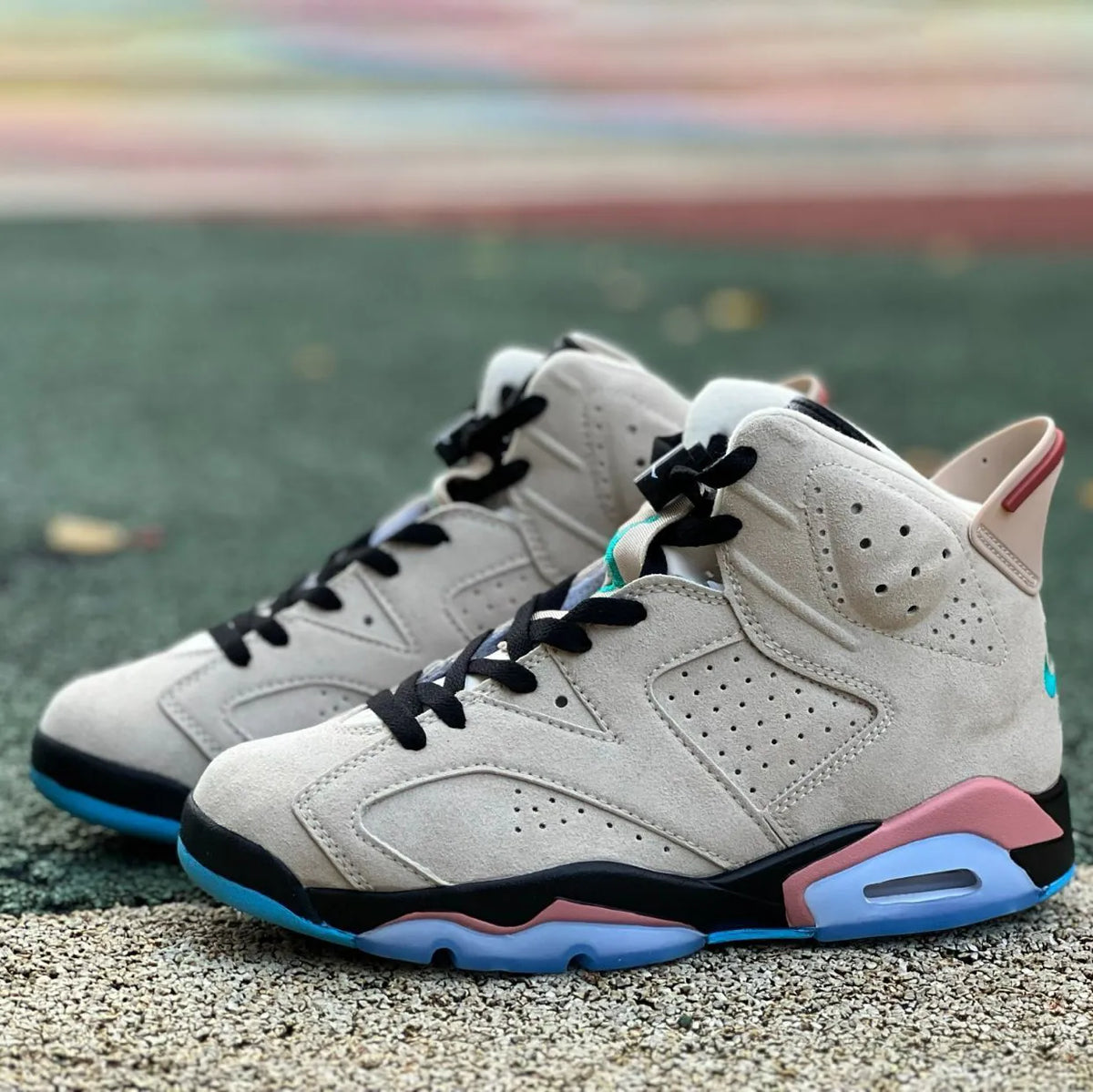 A Ma Maniere x AJ 6 SP Sail Shoes Sneakers - nk0004757 image 6