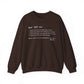 Beef Definition Crewneck Sweatshirt image
