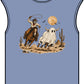 Halloween Cowboy Unisex Garment-Dyed Muscle Tee image