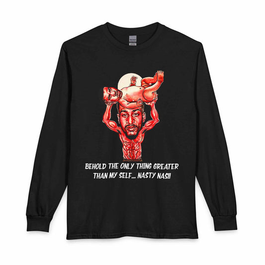 Nas The Last Word Long Sleeve T-Shirt image 0