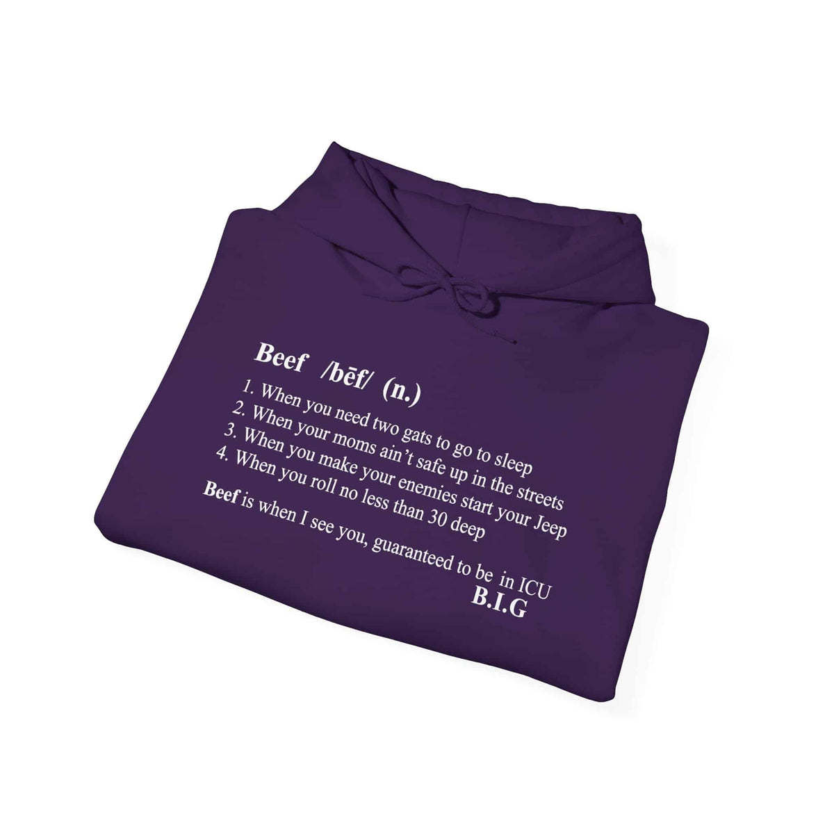 Beef Definition Hooded Sweatshirt image 51
