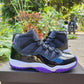 AJ 11 Black Grape Shoes Sneakers - nk0004209 image 6