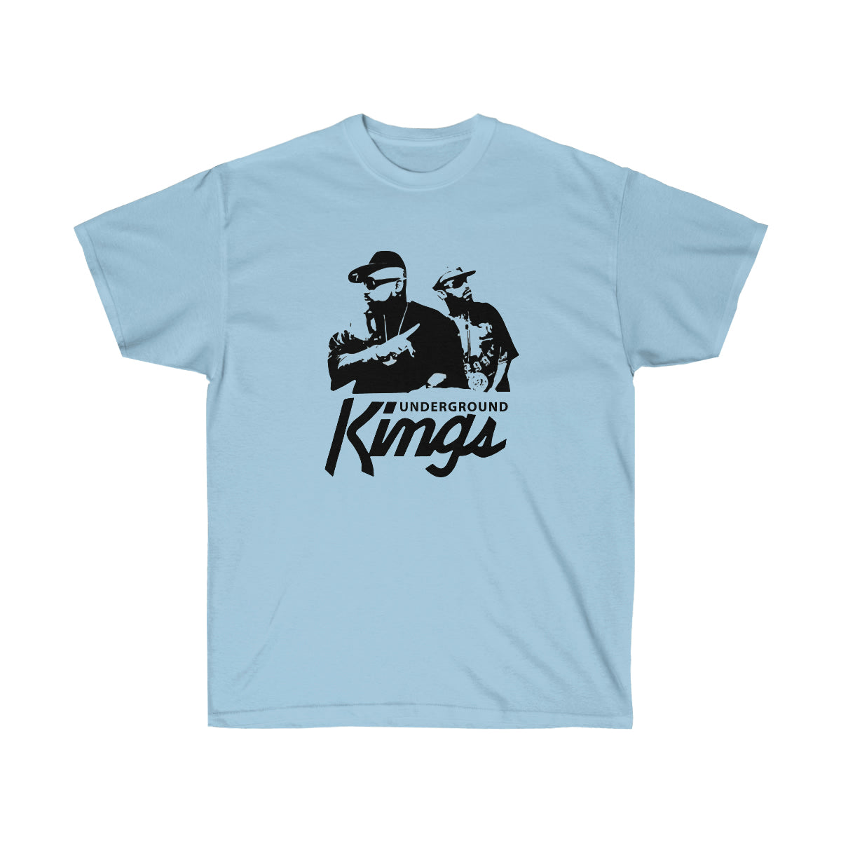 Underground Kings Men T-Shirt - Light Blue, M image