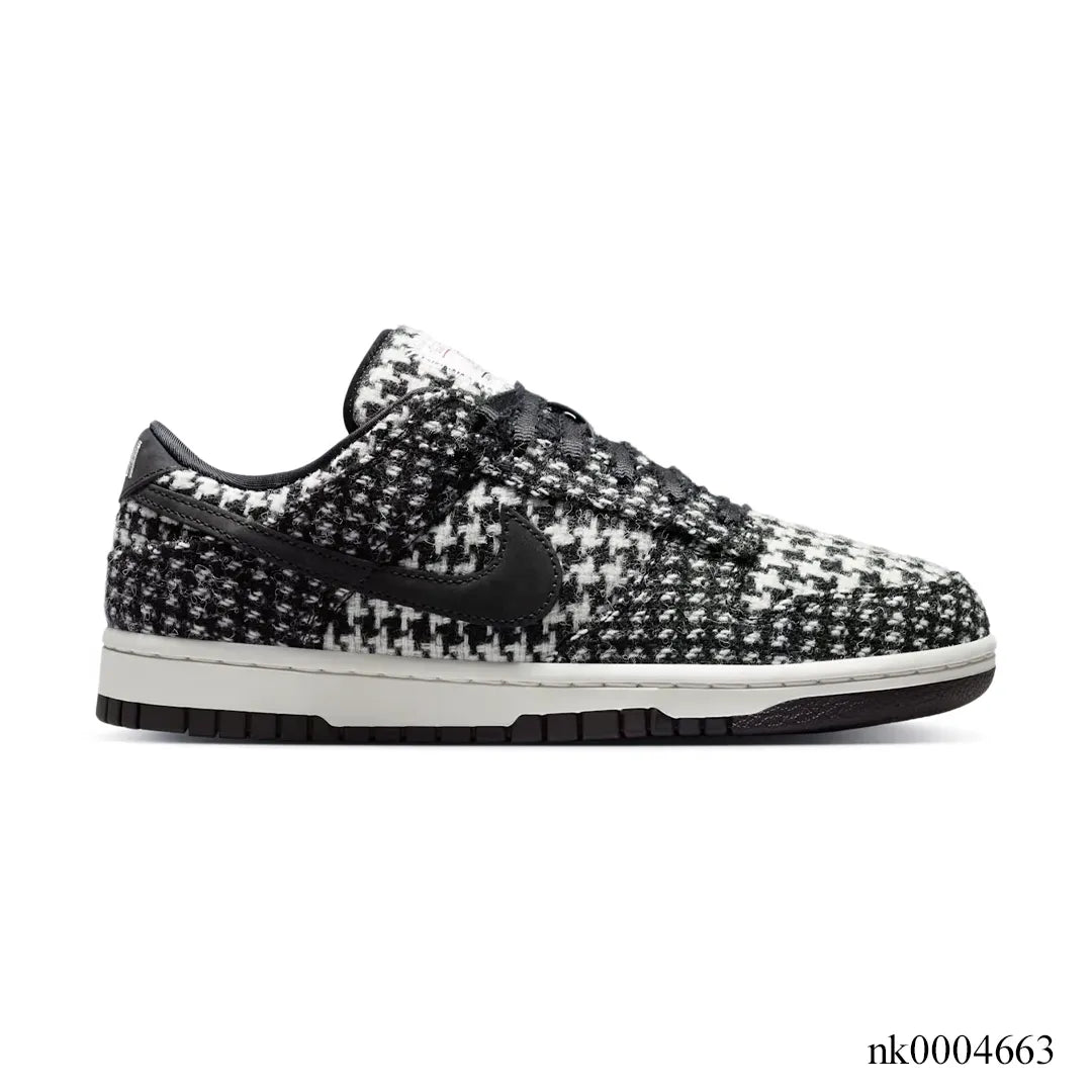 Harris Tweed x Dunk Low Black Phantom Shoes Sneakers - nk0004664 image