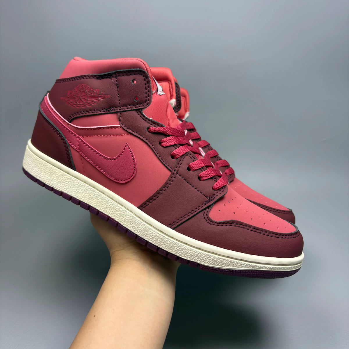 AJ 1 Mid SE 'Valentine's Day' Shoes Sneakers – nk0005313 image 7