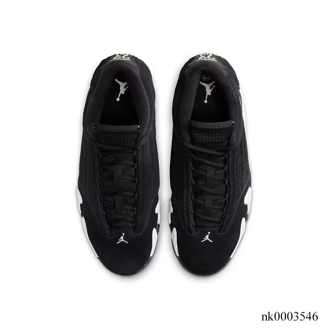 AJ 14 Black/White Shoes Sneakers  - nk0003546 image 3