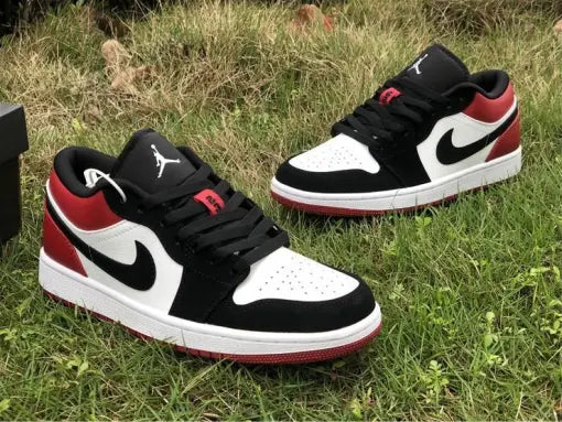 AJ 1 Low Black Toe Shoes Sneakers - nk0000732 image 10