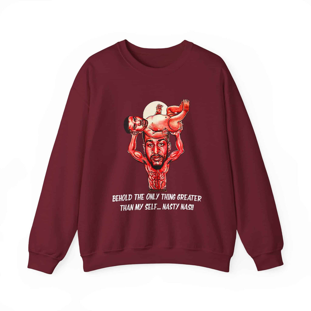 Nas The Last Word Crewneck Sweatshirt image