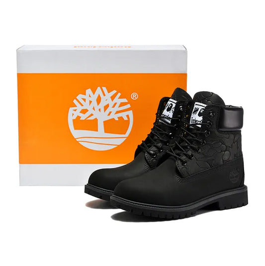 [PREMIUM] A Bathing Ape x Undefeated x TBL 6 Inch Black Shoes Sneakers - nk0005481 image 2