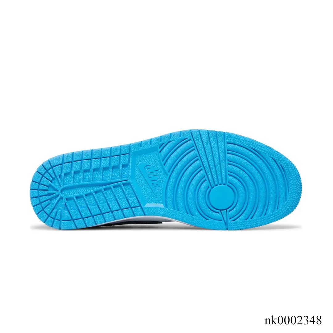 AJ 1 Low Dark Powder Blue Shoes Sneakers - nk0002348 image 4