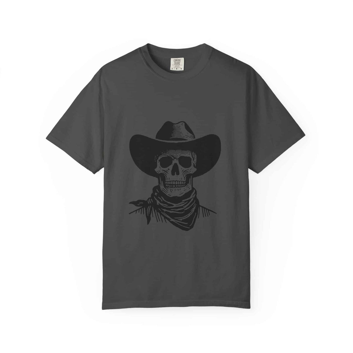 Outlaw Skull Unisex Garment-Dyed T-shirt image 84