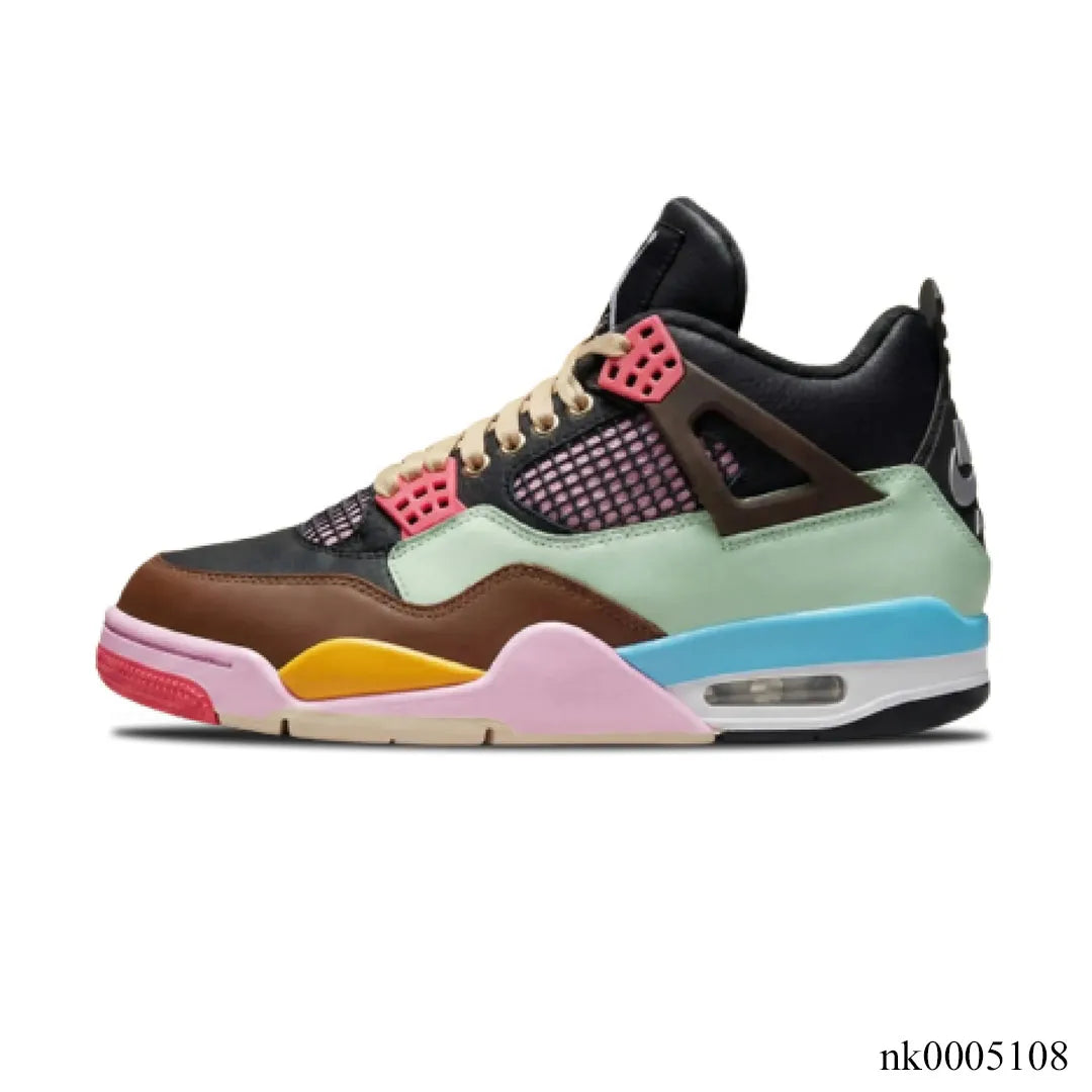 J Balvin x AJ 4 Multicolor Shoes Sneakers - nk0005108 image 1