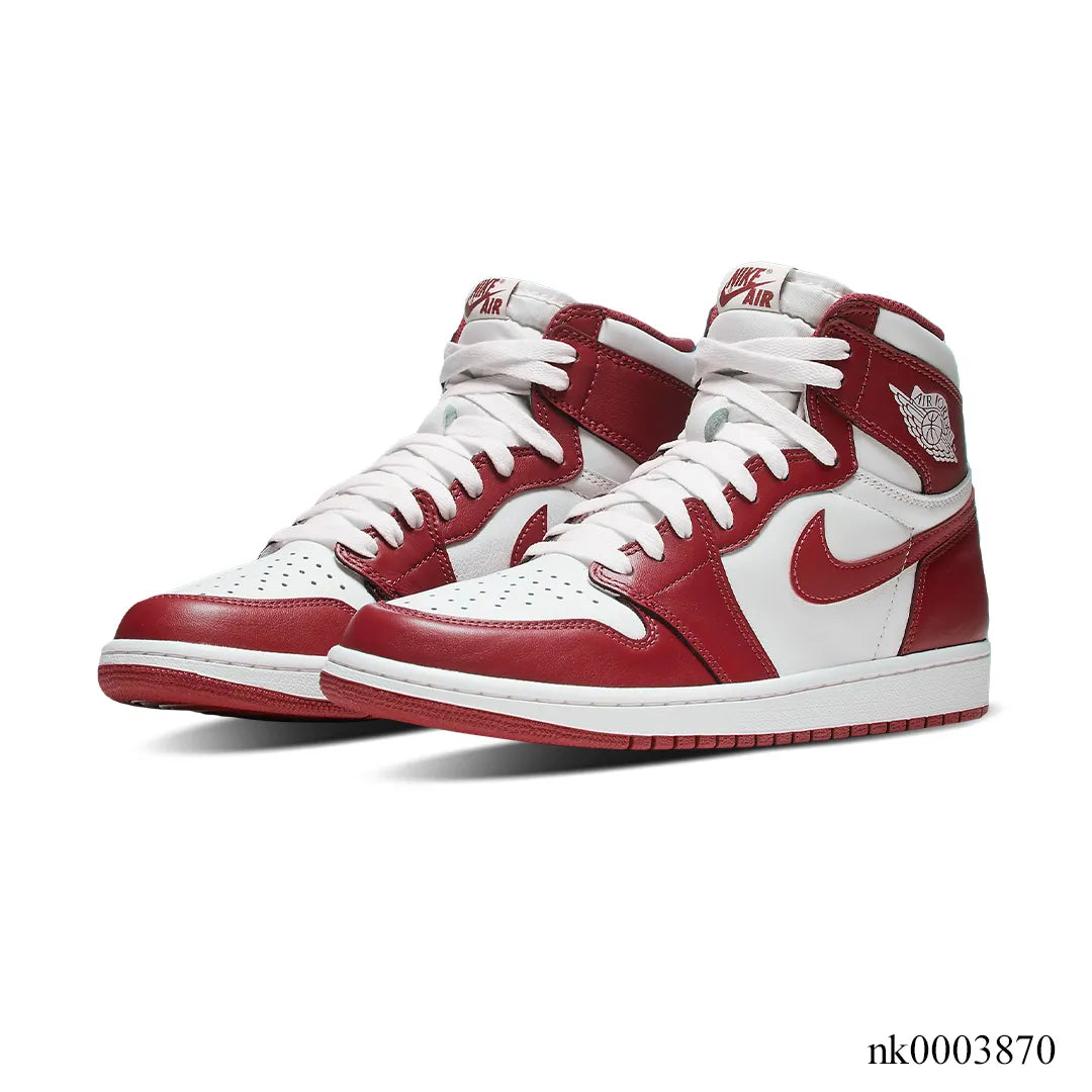 AJ 1 High OG Team Red Shoes Sneakers - nk0003870 image 1