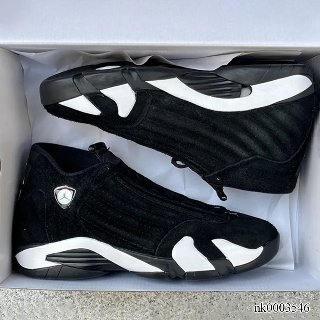 AJ 14 Black/White Shoes Sneakers  - nk0003546 image 12