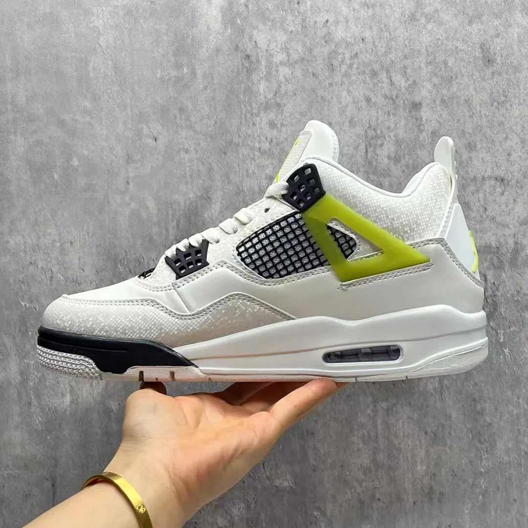AJ 4 Light Lemon Twist Shoes Sneakers - nk0004468 image 9