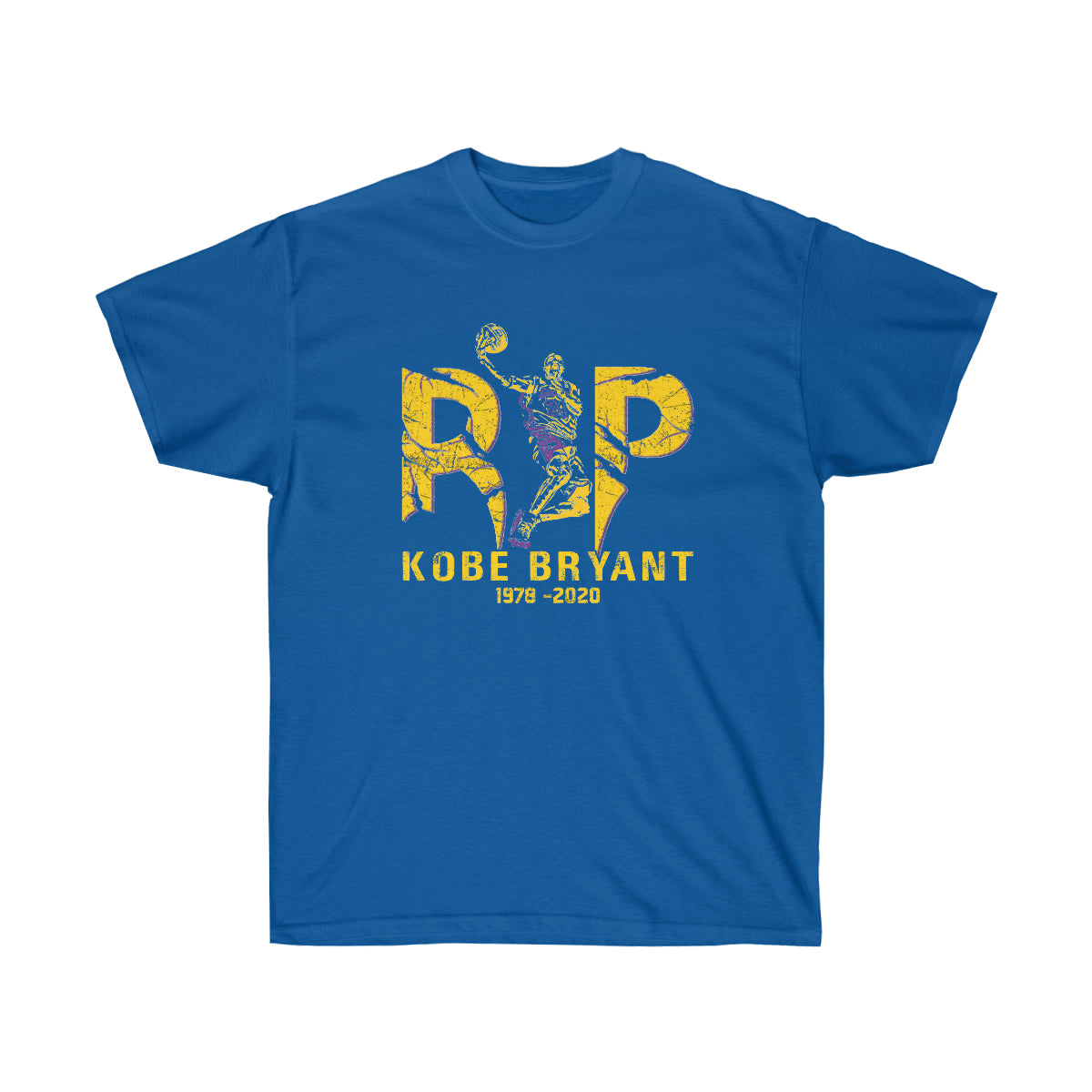 R.I.P Kobe Bryant Men T-Shirt - Royal, L image