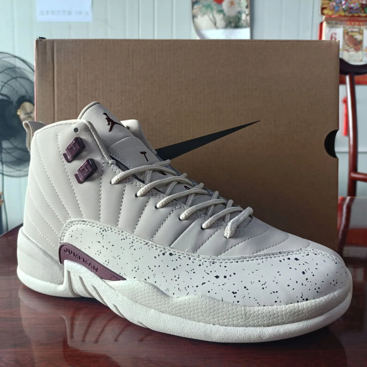AJ 12 “Egg Nog” Shoes Sneakers - nk0005262 image 2