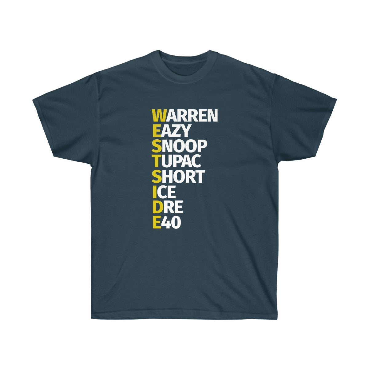 West Side Men T-Shirt - Blue Dusk, M image